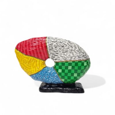 Manuel Lächner - Moderne Pop-Art-Skulptur in abstrakter Ringform