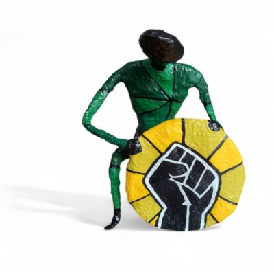 Manuel Lächner - Black Lives Matter Skulptur – Politische Pop-Art als Unikat